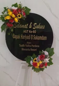 Papan Akrilik Ucapan Ulang Tahun Cibeunying Kaler